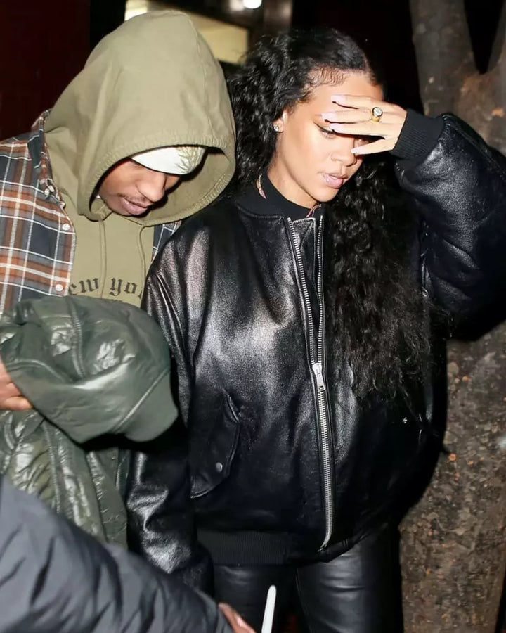 Rihanna Leather Jacket