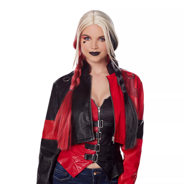 Premium Adult Harley Quinn Moto Jacket – The Suicide Squad