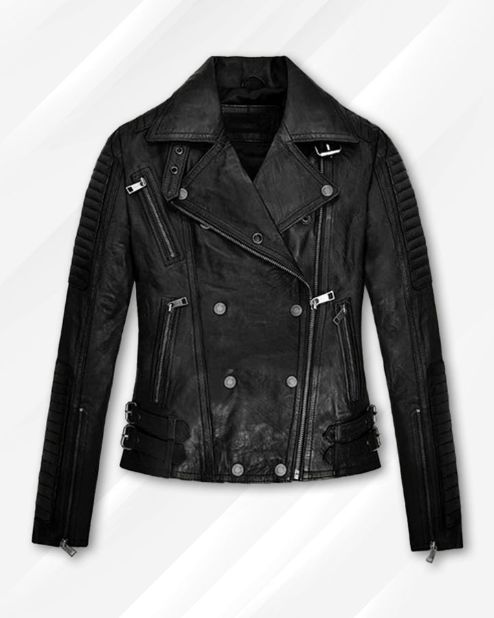 Elegant Keira Knightley-Inspired Black Jacket in United state market