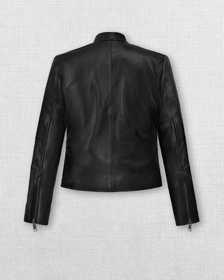 Carrie-Anne Moss' Iconic Leather Jacket from The Matrix Resurrections in UK market