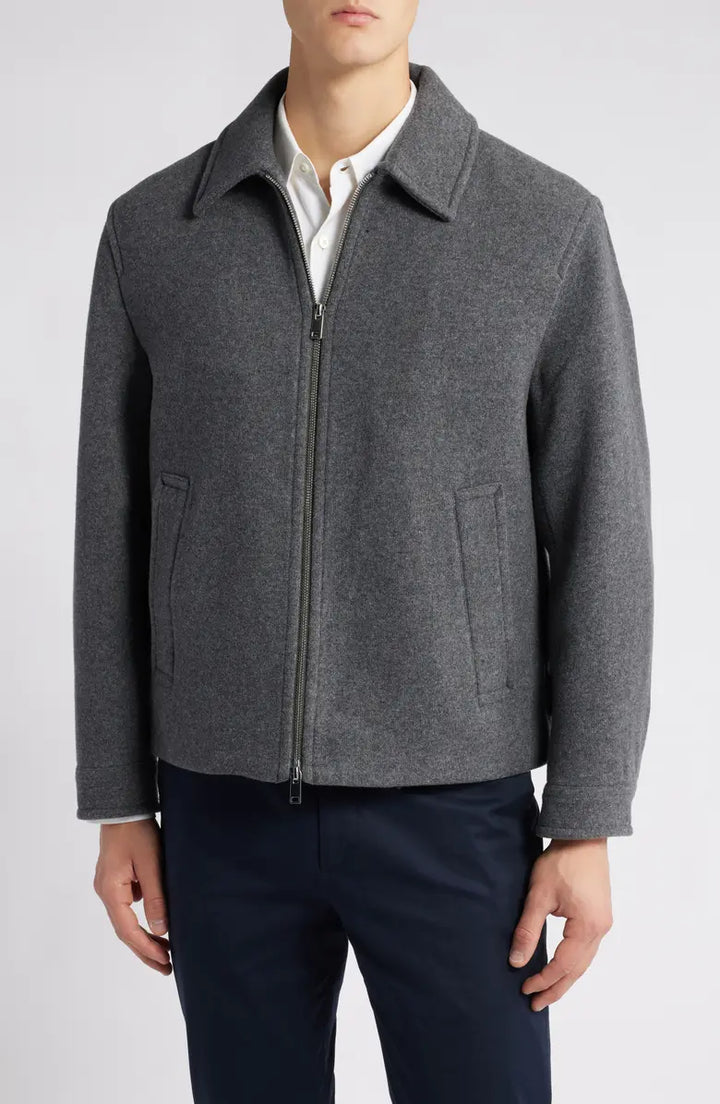 Grey Wool Jacket