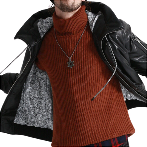 Genuine Sheepskin Leather Jacket For Men Goose Down Winter Coat Warm & Thick Outwear by tjs