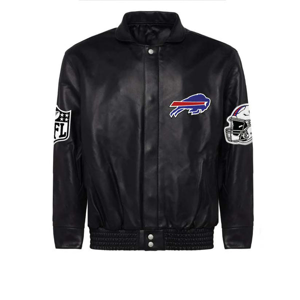 Shop BUFFALO BILLS FULL LEATHER JACKET