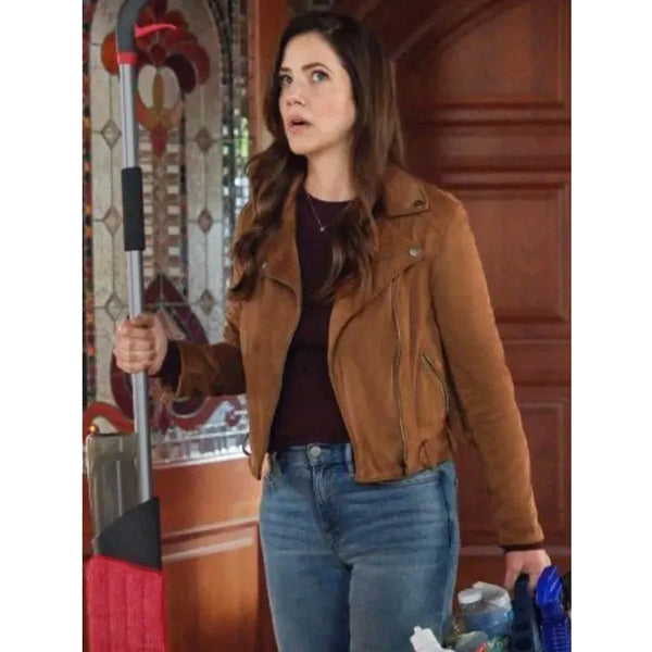 Shop 3 Bed 2 Bath 1 Ghost Julie Gonzalo Brown Leather Jacket