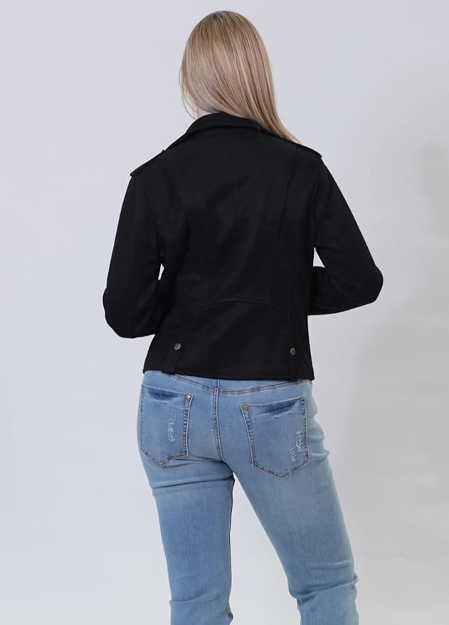 European Women's Suede Jacket
