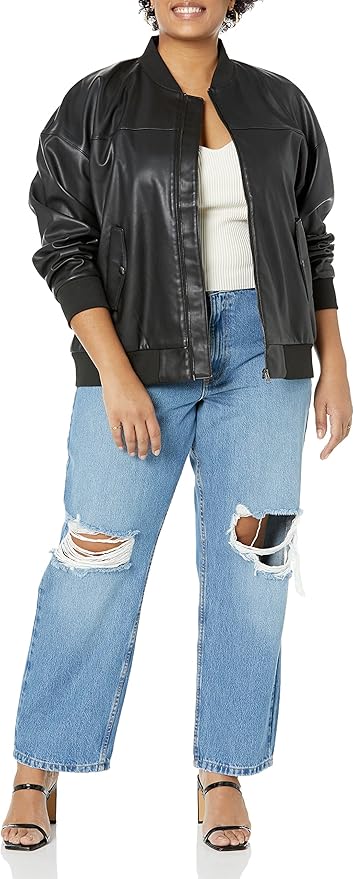 women bomber leather jacket in usa