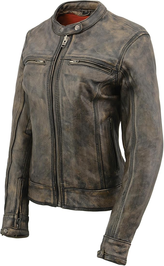 Vintage Leather Women's Jacket Europe
