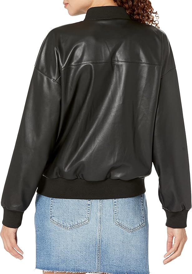 elegant bomber leather jacket in usa