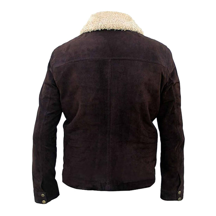 Chic Suede Jacket Worn by Rick Grimes in The Walking Dead
