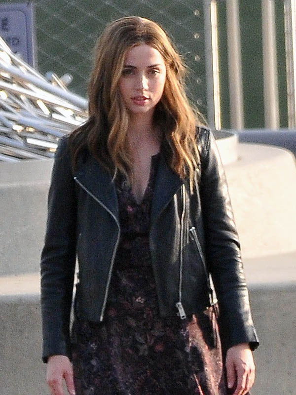 ana de armas ghosted black dress Shop Premium Leather Jacket – The Jacket Seller Size:50 Regular V-cut 11 best backless bras