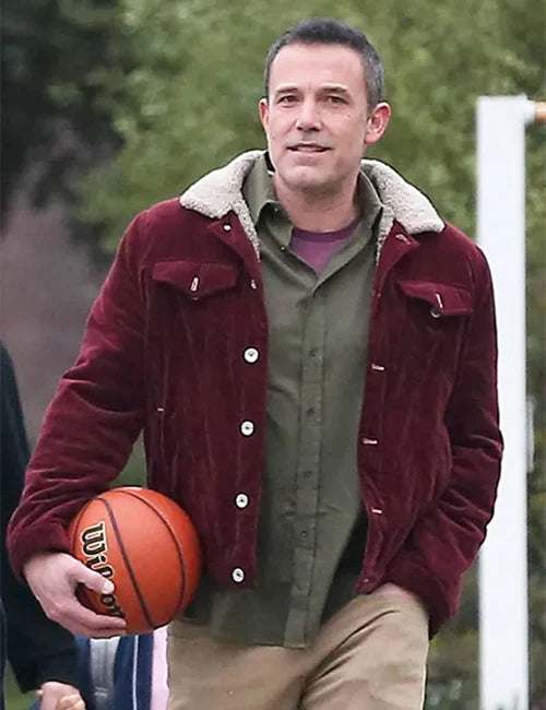 Ben Affleck The Accountant 2 Maroon Jacket in USA