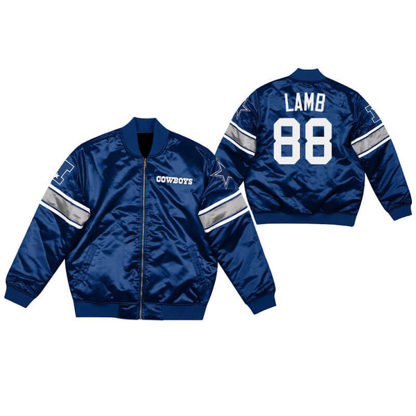 CeeDee Lamb Dallas Cowboys Satin Jacket