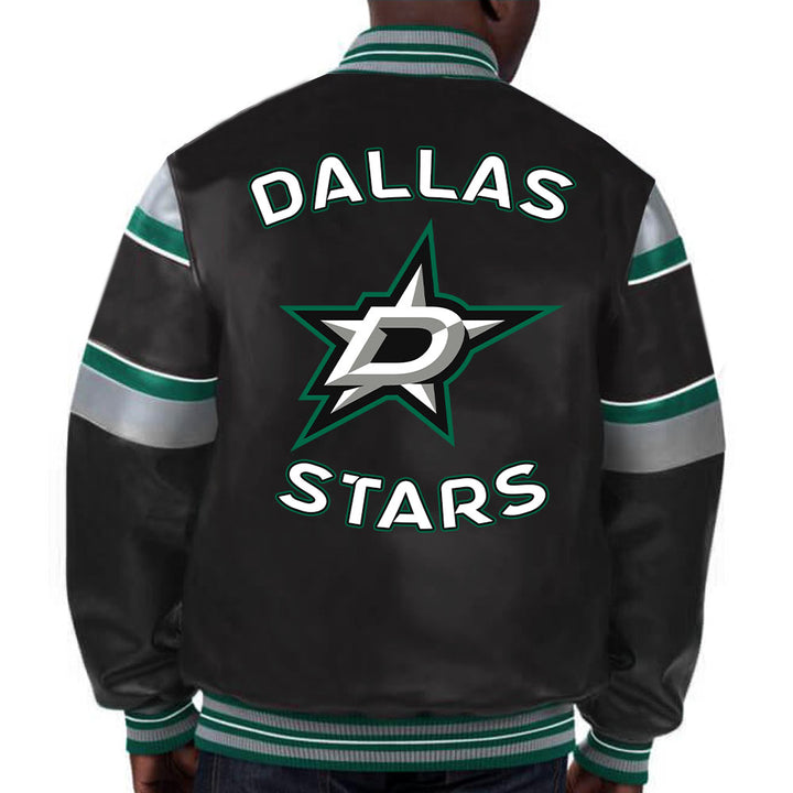 Dallas Stars NHL jacket in premium leather in USA