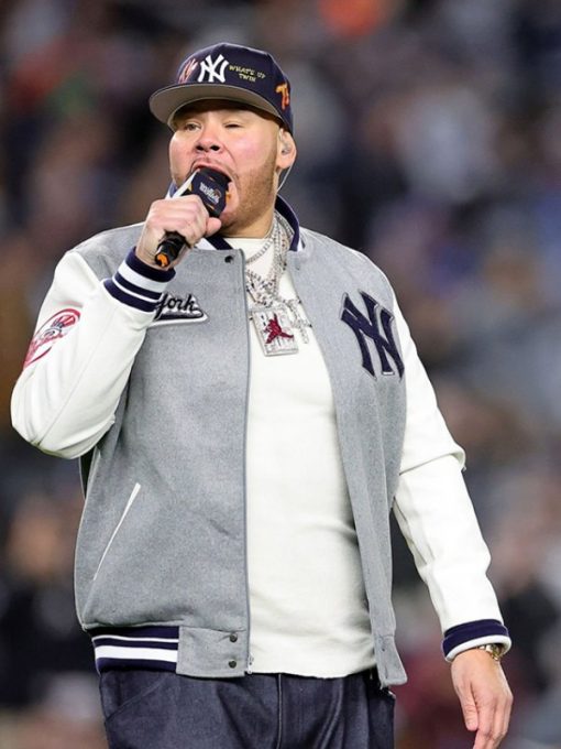 Shop Fat Joe New York Yankees Varsity Jacket