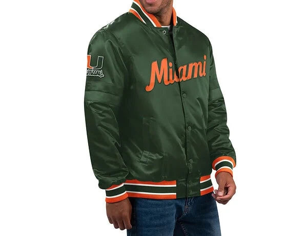 Miami Hurricane Satin Jacket