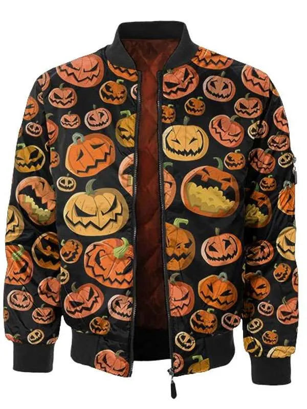 Shop Pumpkin Bomber Jacket