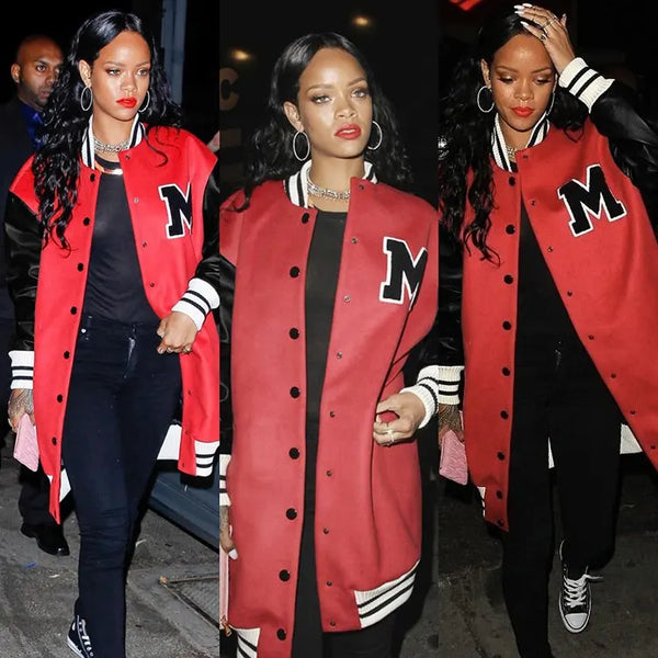 Rihanna Long Trench Coat By TJS