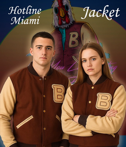 Men’s Hotline Miami Varsity Bomber Jacket
