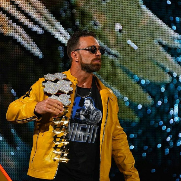 WWE LA Knight Yellow Jacket