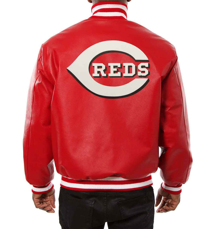 Cincinnati Reds MLB leather jacket in USA
