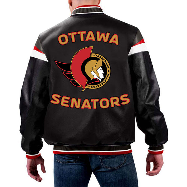 NHL Ottawa Senators Leather Jacket by TJS