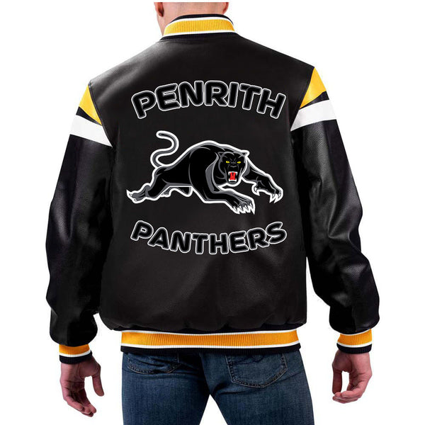 NRL Penrith Leather Jacket by TJS