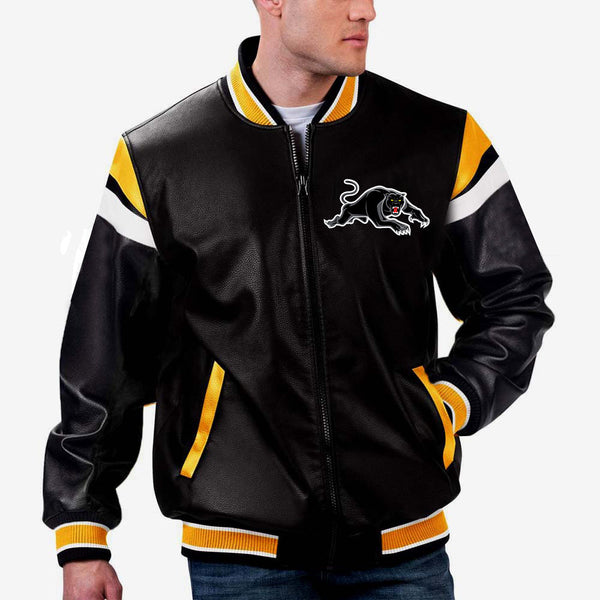 NRL Penrith Leather Jacket by TJS