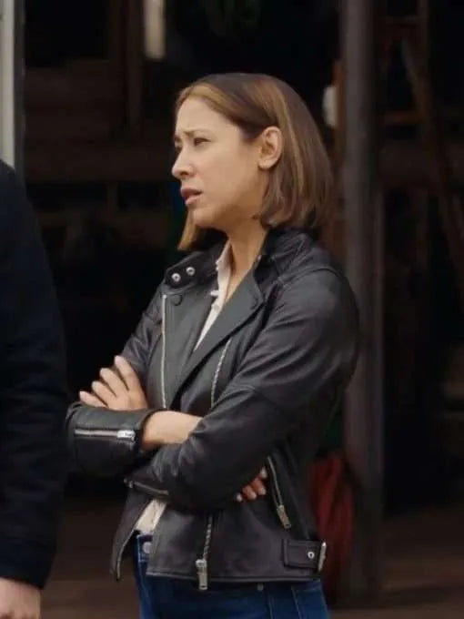 Shop Sarah Truong Hudson and Rex S5 Leather Jacket