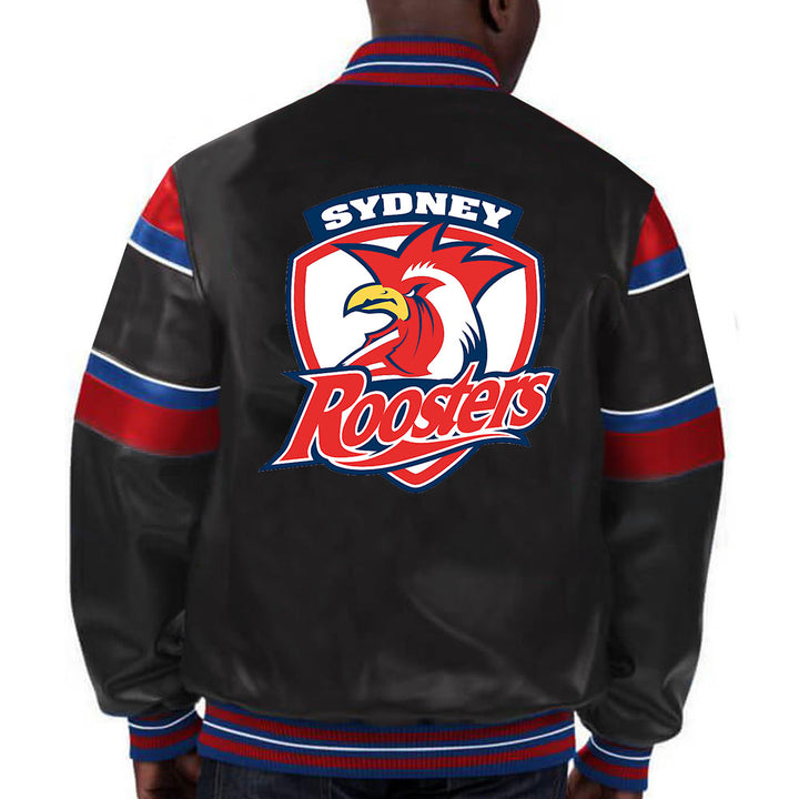 Sydney Roosters NRL leather jacket in USA