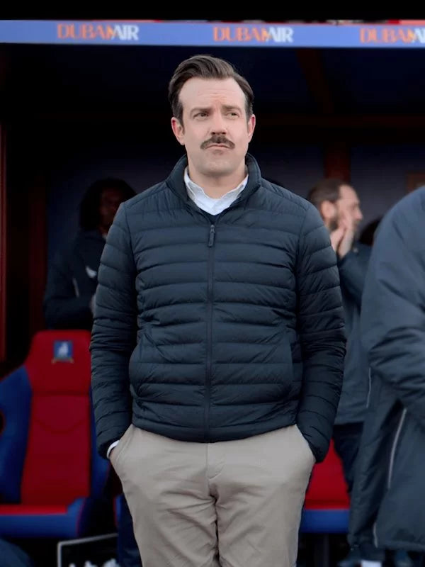 Ted Lasso Jason Sudeikis Puffer Jacket