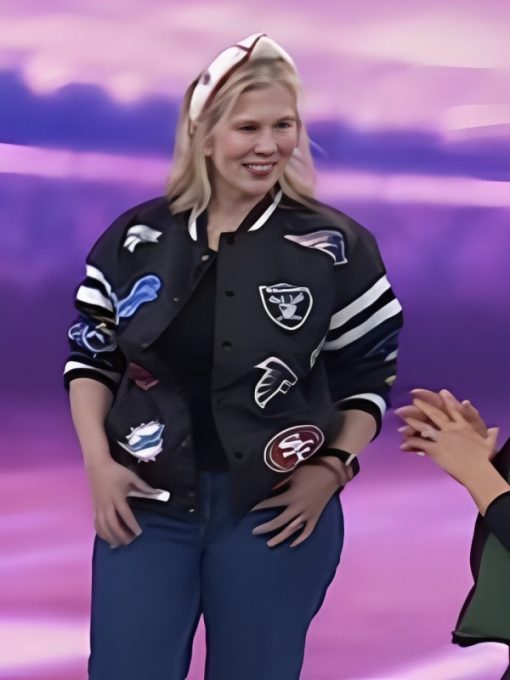 Shop The Today Show Sarah Clagett Black Bomber Jacket