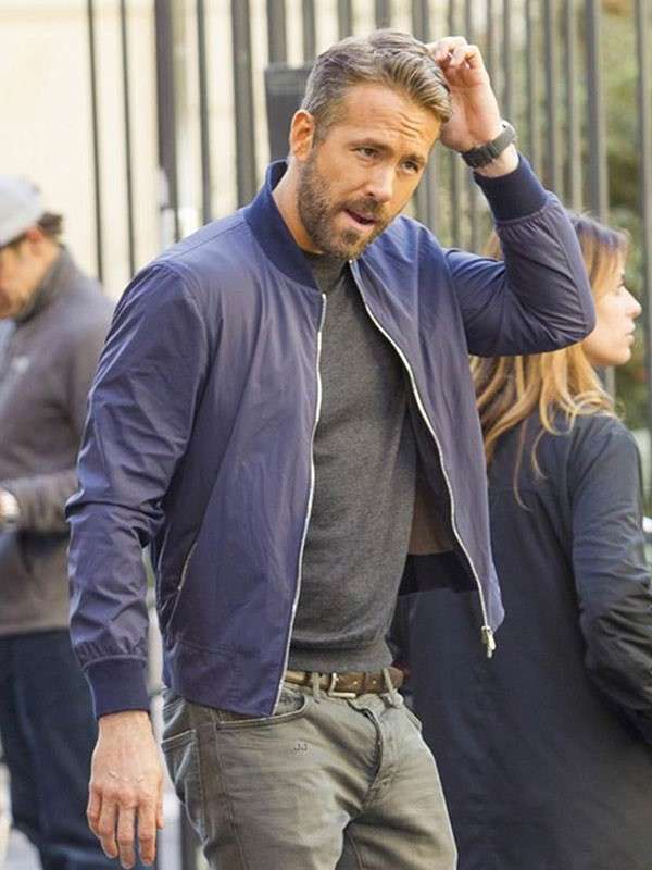 6 Underground Ryan Reynolds Bomber Jacket in USA