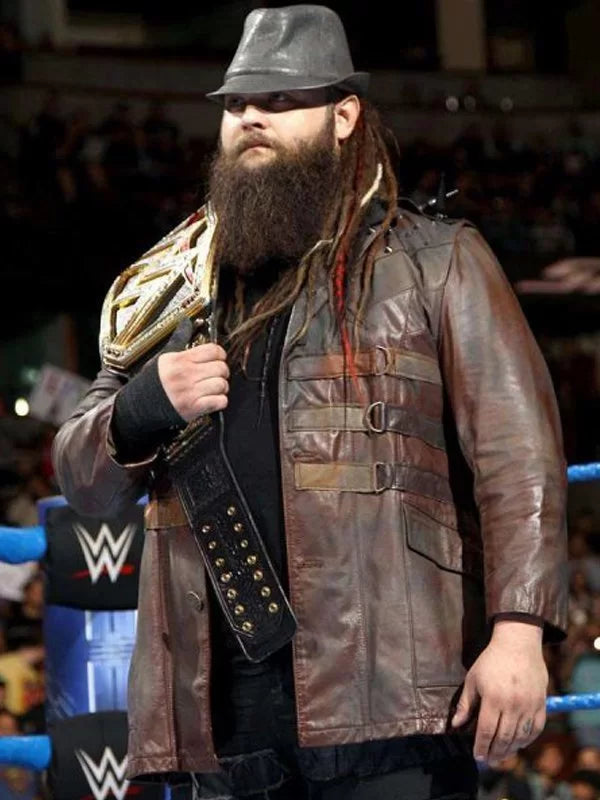 WWE BRAY WYATT BROWN JACKET