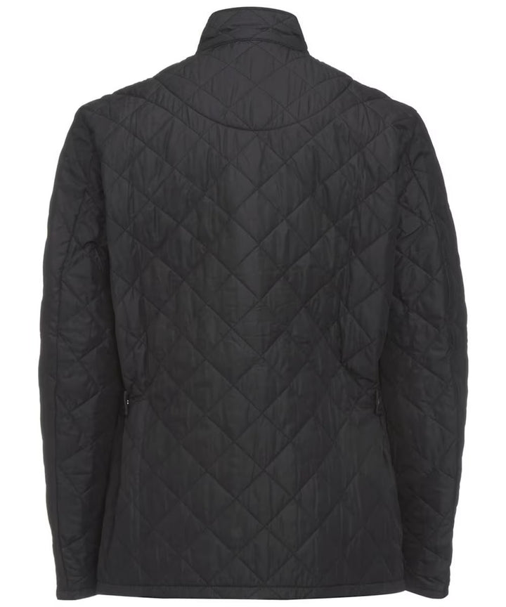 Stylish men's quilted jacket with zippered pocket