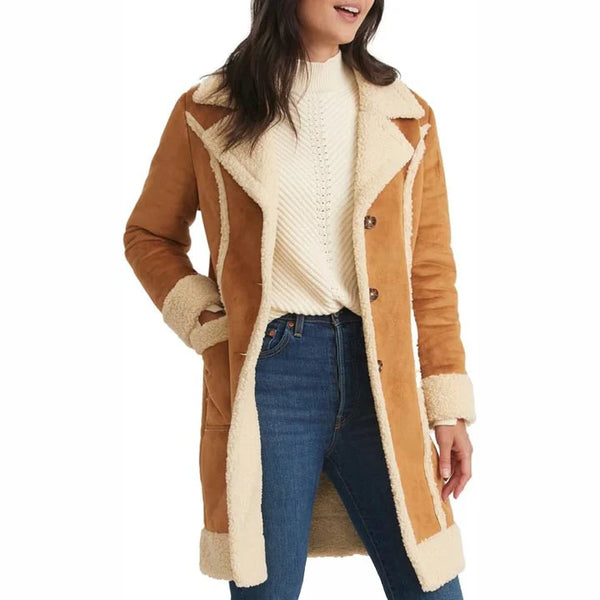 Shop Women Shearling Fur Coat