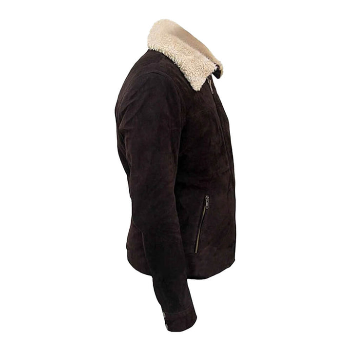 Chic Suede Jacket Worn by Rick Grimes in The Walking Dead
