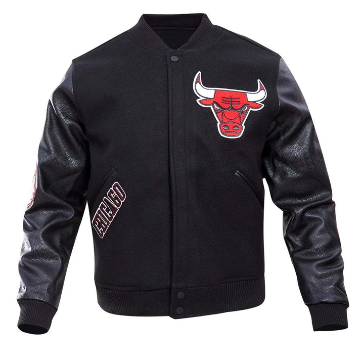 Chicago Bulls classic wool varsity jacket for men in USA