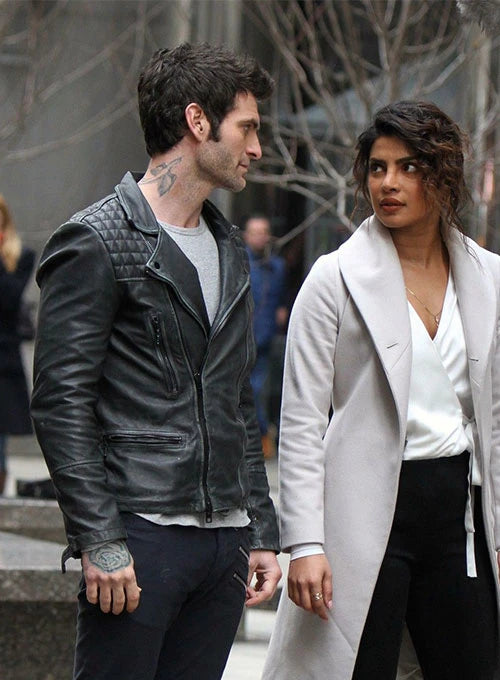 Get the Quantico Look: Alan Powell Jacket in France style