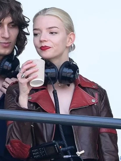 Anya Taylor-Joy Short Body Biker Jacket
