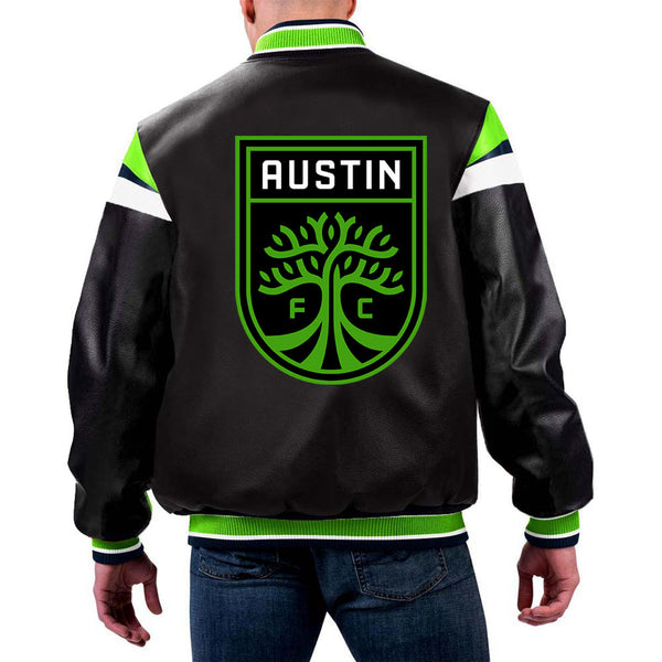 MLS Austin FC Leather Jacket