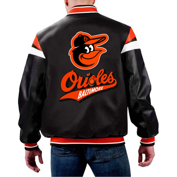 MLB Baltimore Orioles Leather Jacket