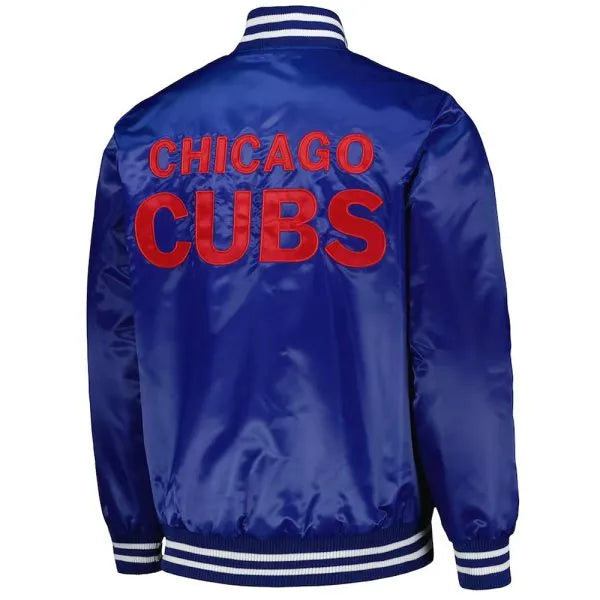 Shop Chicago Cubs Patch Royal Jacket