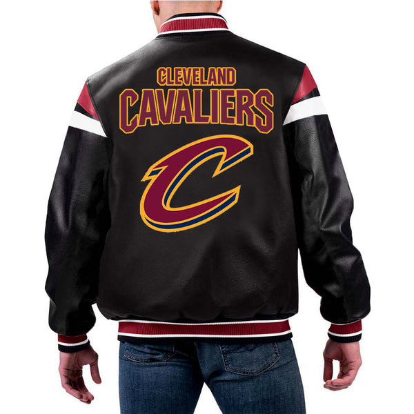 NBA Cleveland Cavaliers Leather Jacket For Men and Women