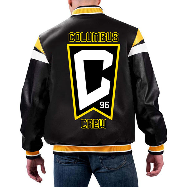 MLS Columbus Crew Leather Jacket