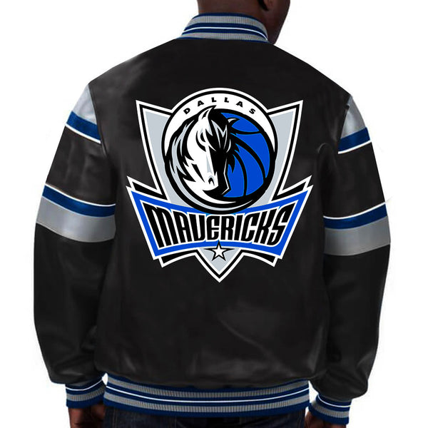 NBA Dallas Mavericks Leather Jacket For Men and Women