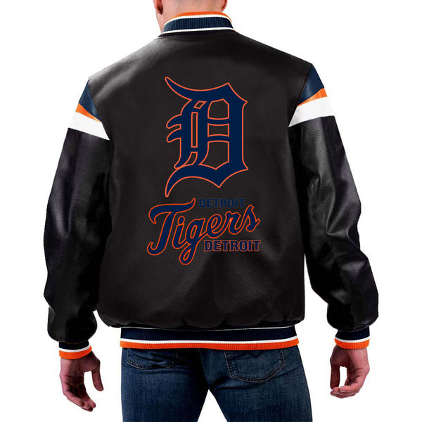 MLB Detroit Tigers Leather Jacket