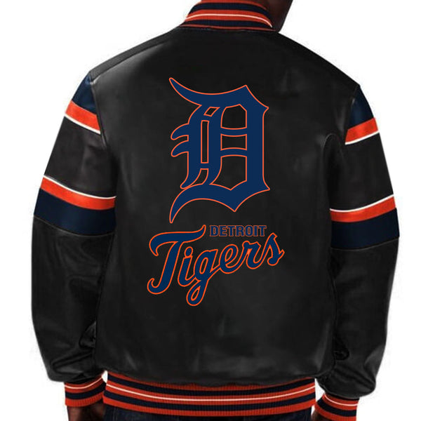 MLB Detroit Tigers Leather Jacket