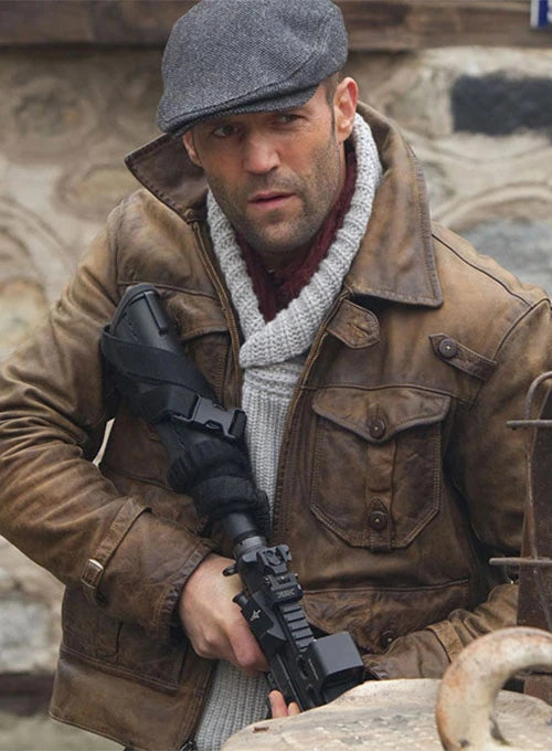 Shop THE EXPENDABLES 2 JASON STATHAM LEATHER JACKET
