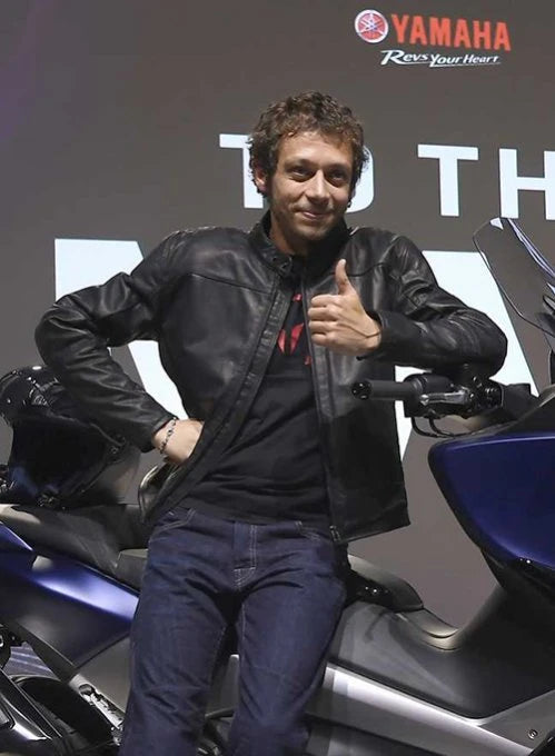 VALENTINO ROSSI LEATHER JACKET