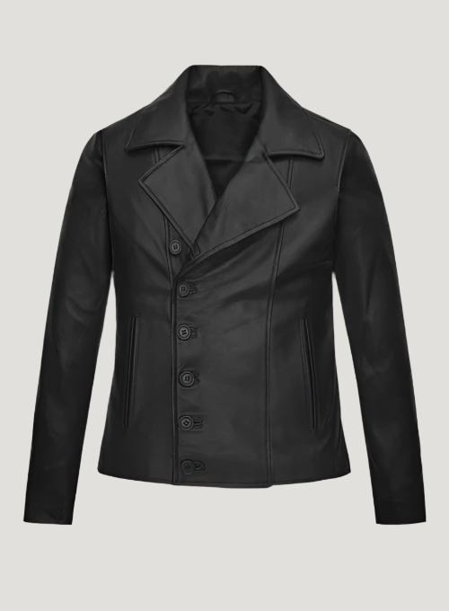 Fashionable Women's Leather Jacket by Emma Stone
